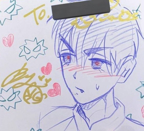 o*n様 C107 直筆色紙 カンナ コミケ コミックマーケット C106