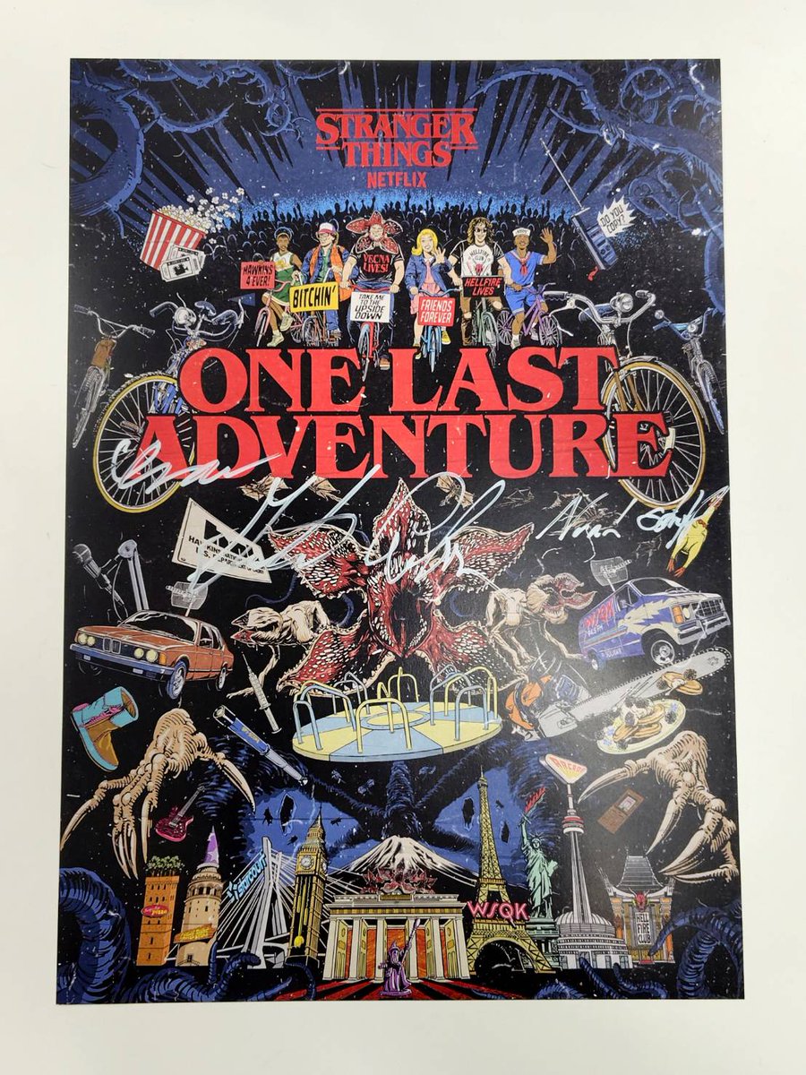 世界に1枚だけ！ #Netflix の大ヒットドラマ #ストレンジャーシングス