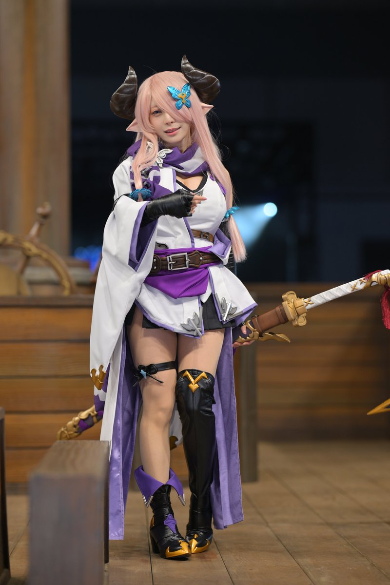 ナルメア、シス、サンダルフォン新衣装で登場！👀 #グラフェス2025