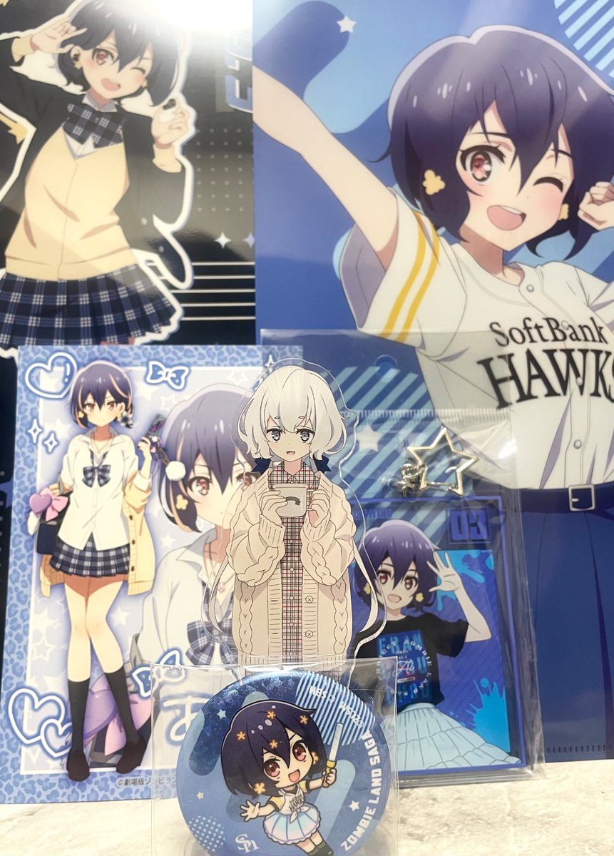 ゾンビランドサガ 水野愛 スマートアートプリント（A4） ゾンビランド