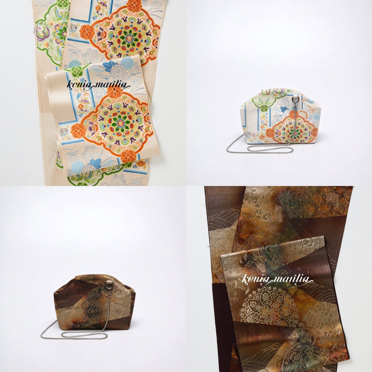 ケニアマリリア ケニガマ 西陣まいつる帯ケニマリ keniamarilia別注帯