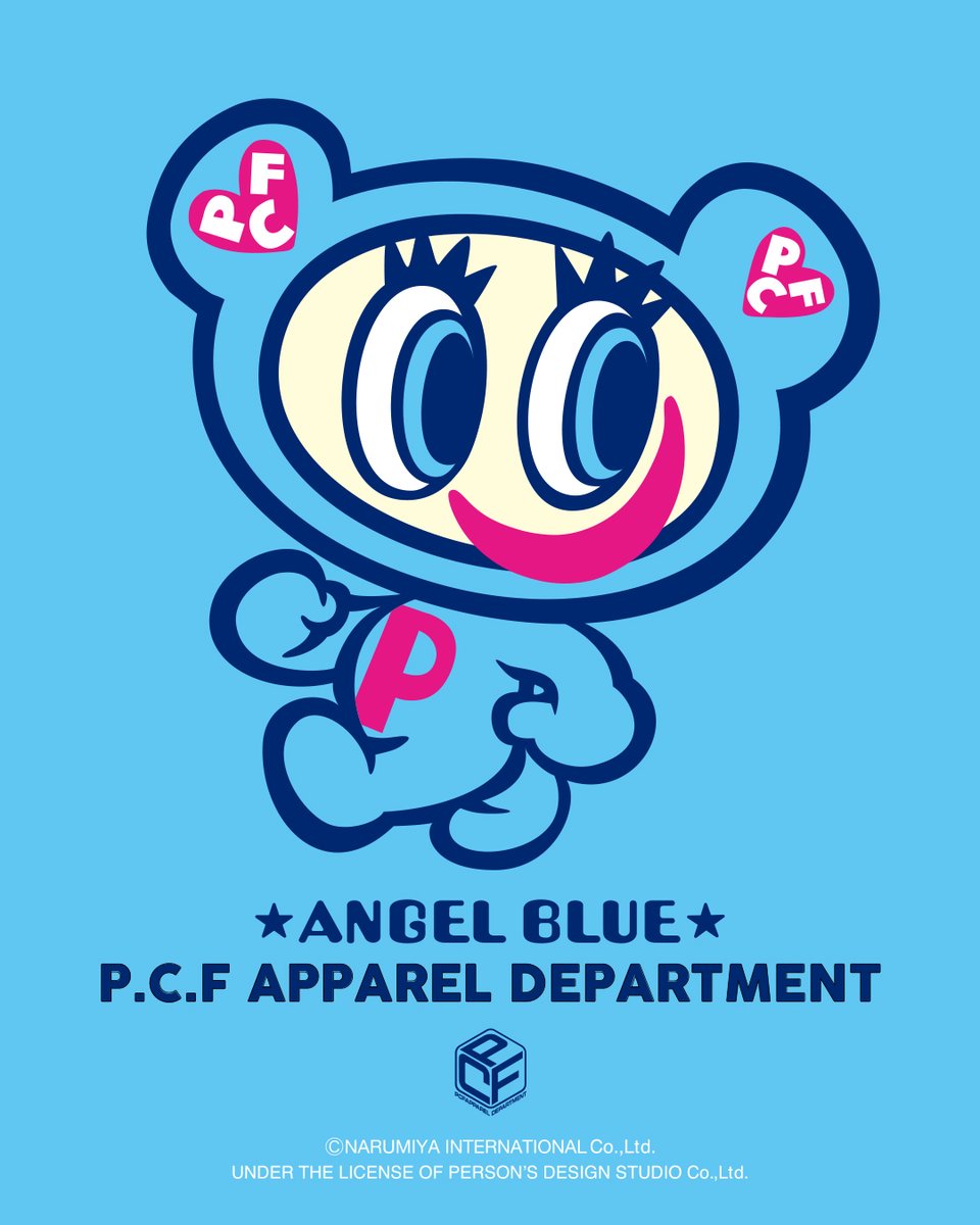 ANGEL BLUE × P.C.F APPAREL DEPARTMENT 2025.9.20(SAT) ON SALE