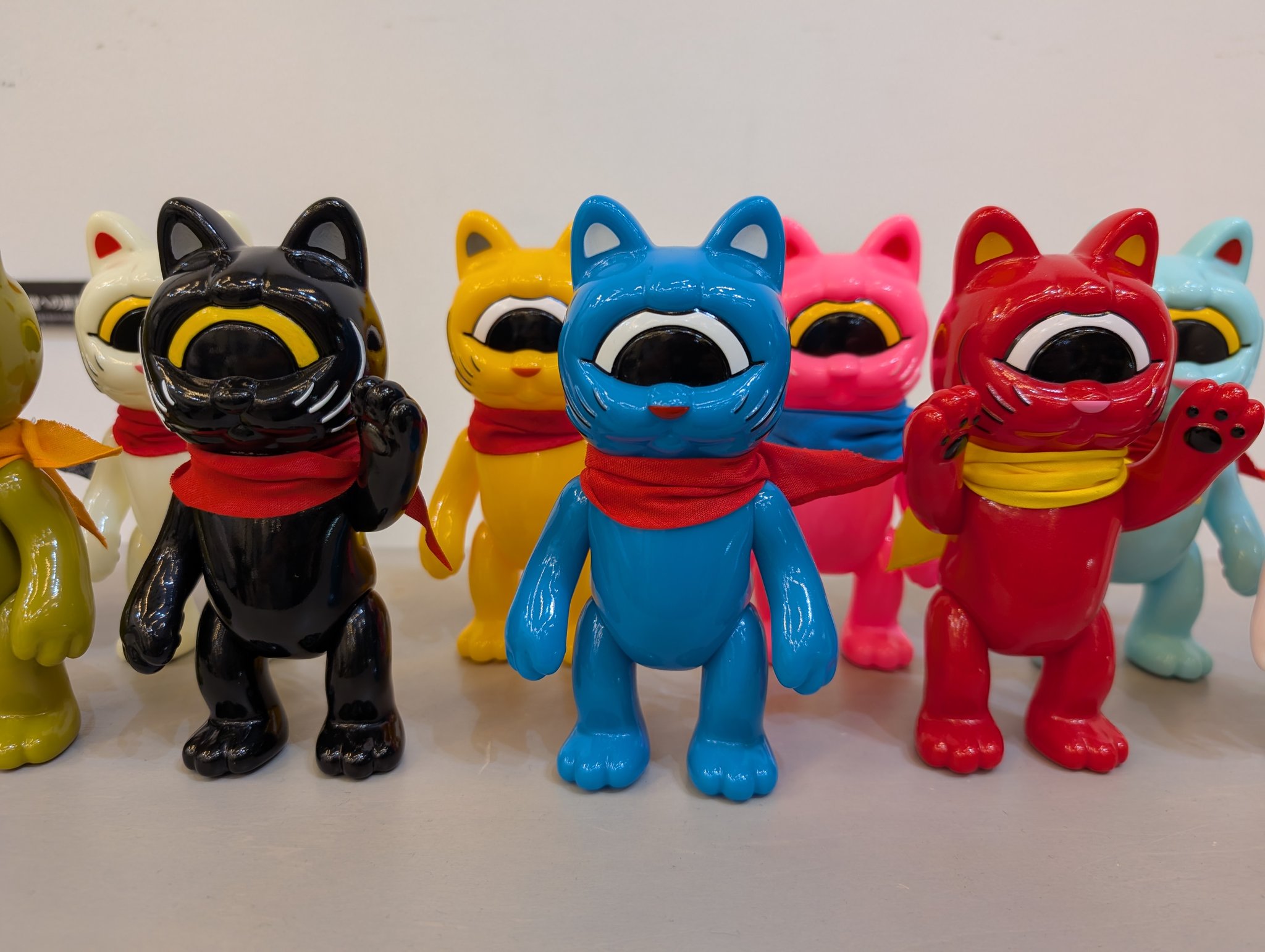 リアルヘッド 真頭玩具☆フォーチュンキャット 大 白 リアルヘッド 真