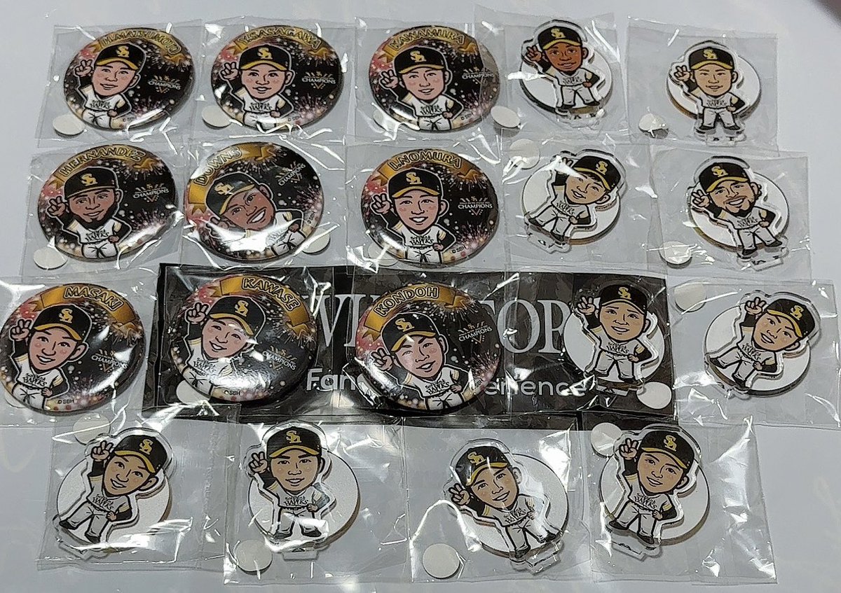 若鷹ガチャ ハニーズ ノア 缶バッジ アクスタ セット 終盤戦グッズ販売