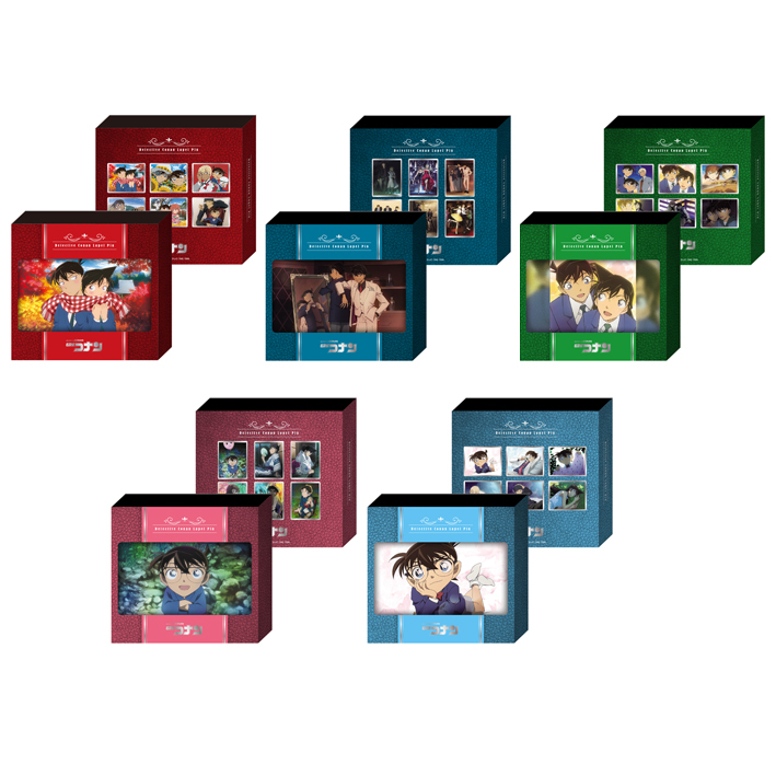 DETECTIVE CONAN ピンバッジセット 1997-2016 DETECTIVE CONAN