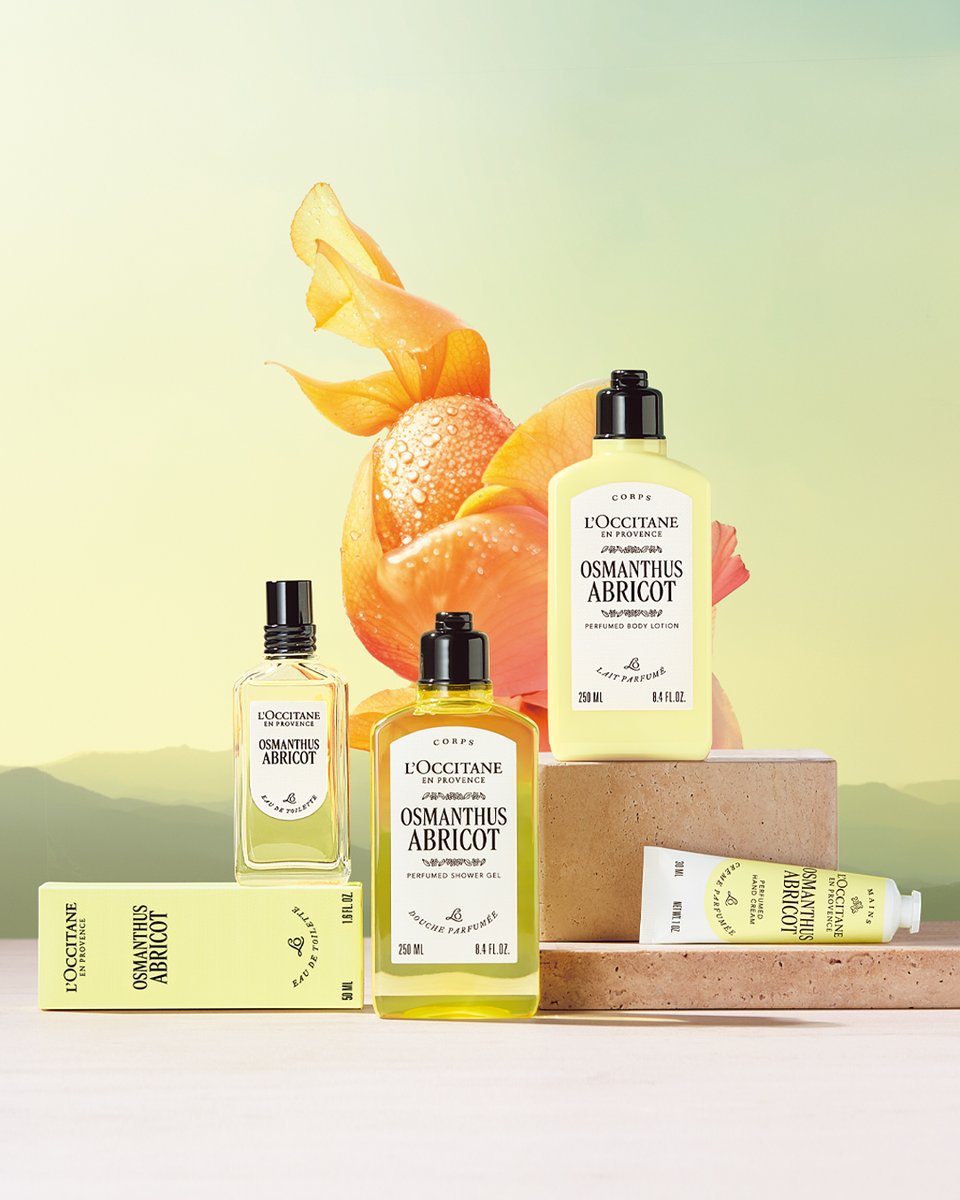 ☆L'OCCITANE オスマンサス ポータブルトリオ 2箱 ☆L'OCCITANE