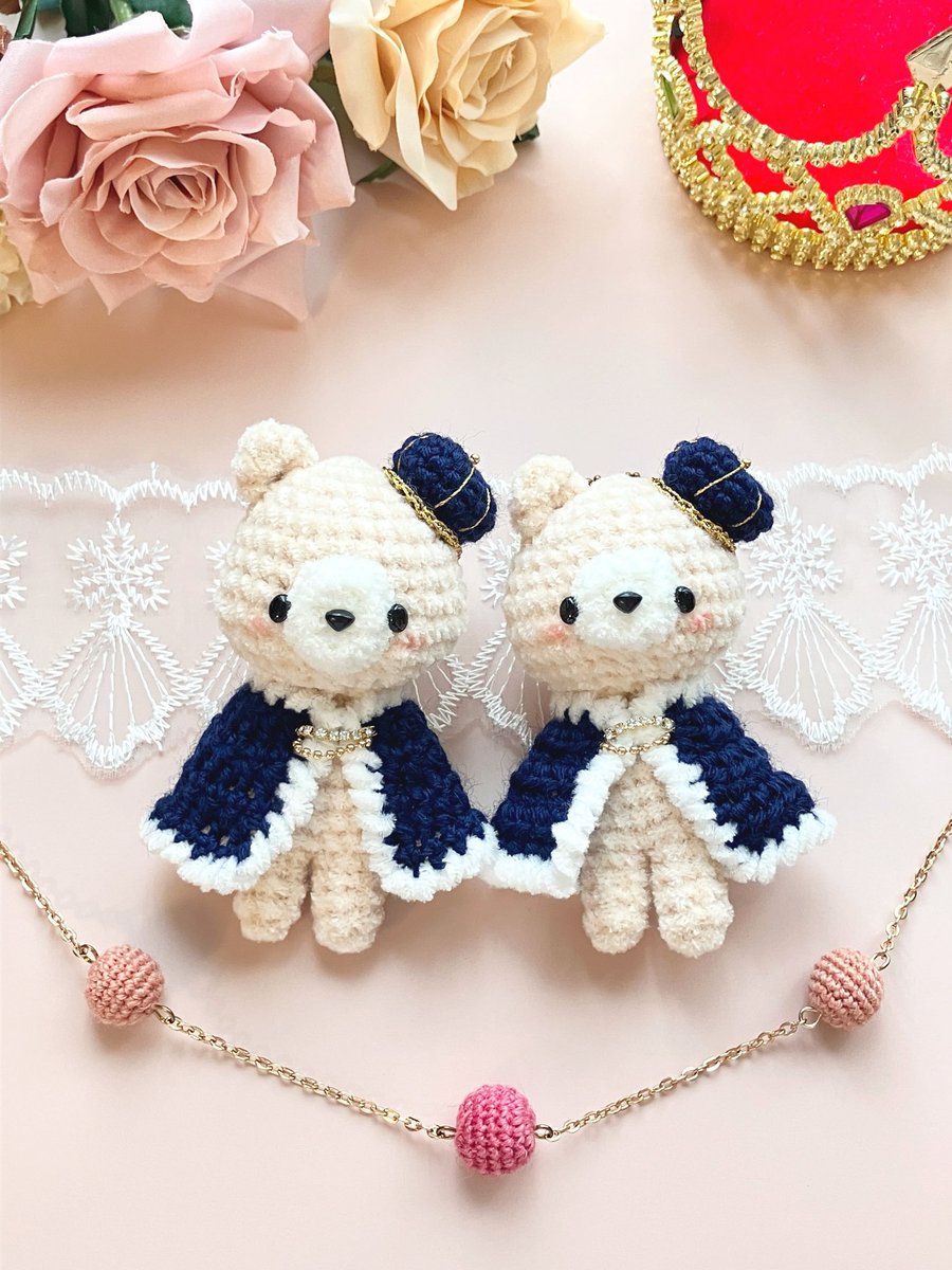 紫*音様 癒しの神様祝福️可愛いbabyの祈り✨オリジナル編み