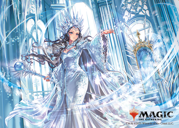 MTG 氷冠のヒルダ ドイツ語版 プロモ foil Dokomi MTG 氷冠のヒルダ