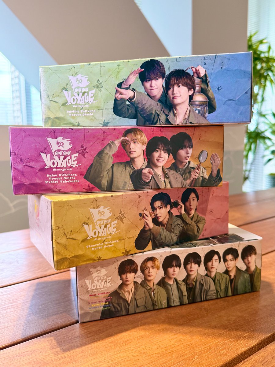 📸ついに実物お披露目🤨 🗺️BON BON VOYAGE【通常盤】外付特典