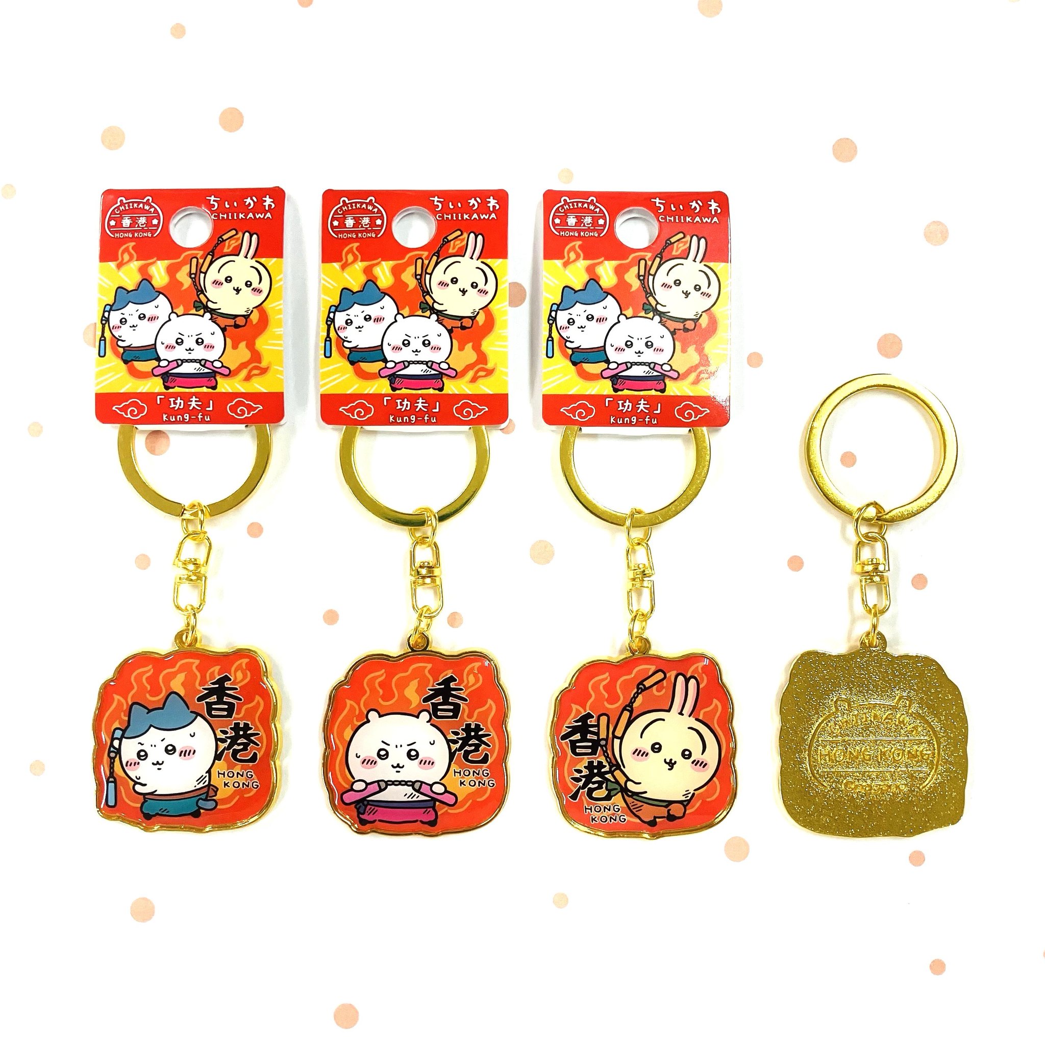 ちいかわ ご当地 限定キャラクターの香港デザインアクリル