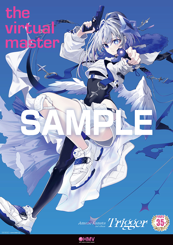 天音かなた 2ndアルバム「Trigger」7/23発売💿 HMV35周年記念『天音