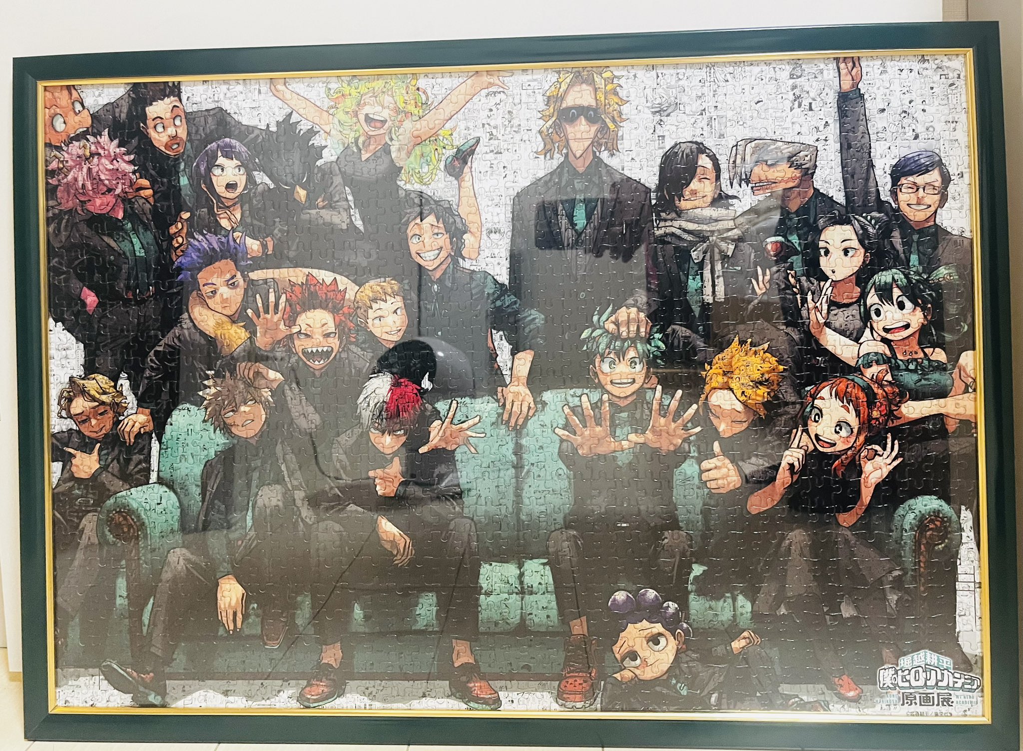 ヒロアカ 原画展 モザイクアートパズル 1000ピース 僕のヒーロー