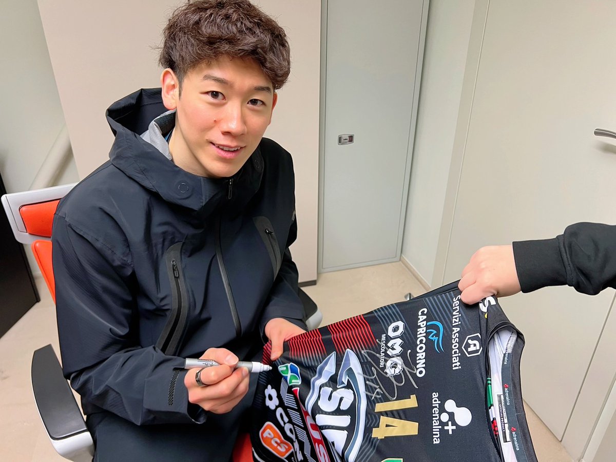 石川祐希 SIR SUSA VIM PERUGIA 24-25 直筆サイン入りユニフォーム抽選