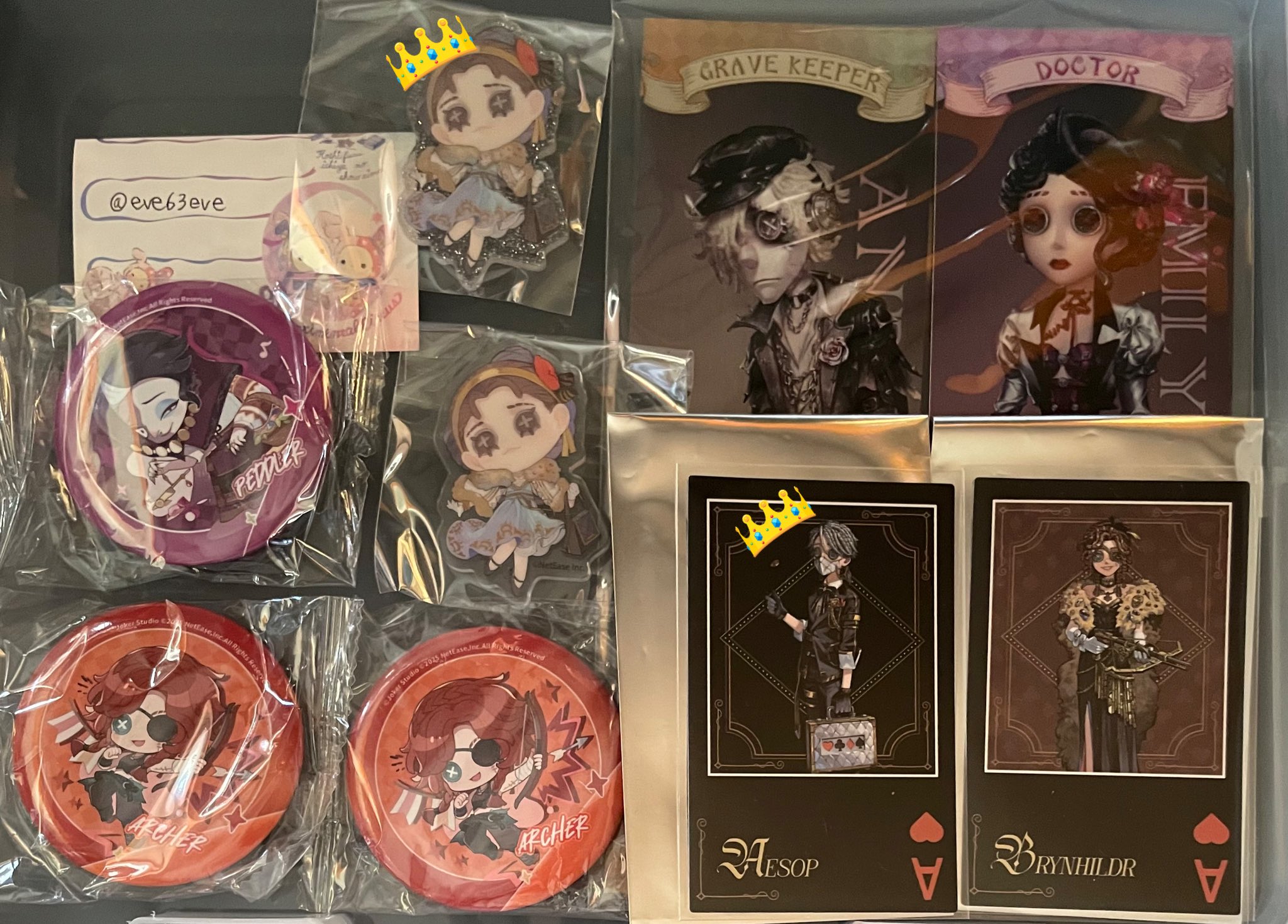 会場限定 第五人格 骨董商 缶バッチ IJLオフラインイベント 第五人格