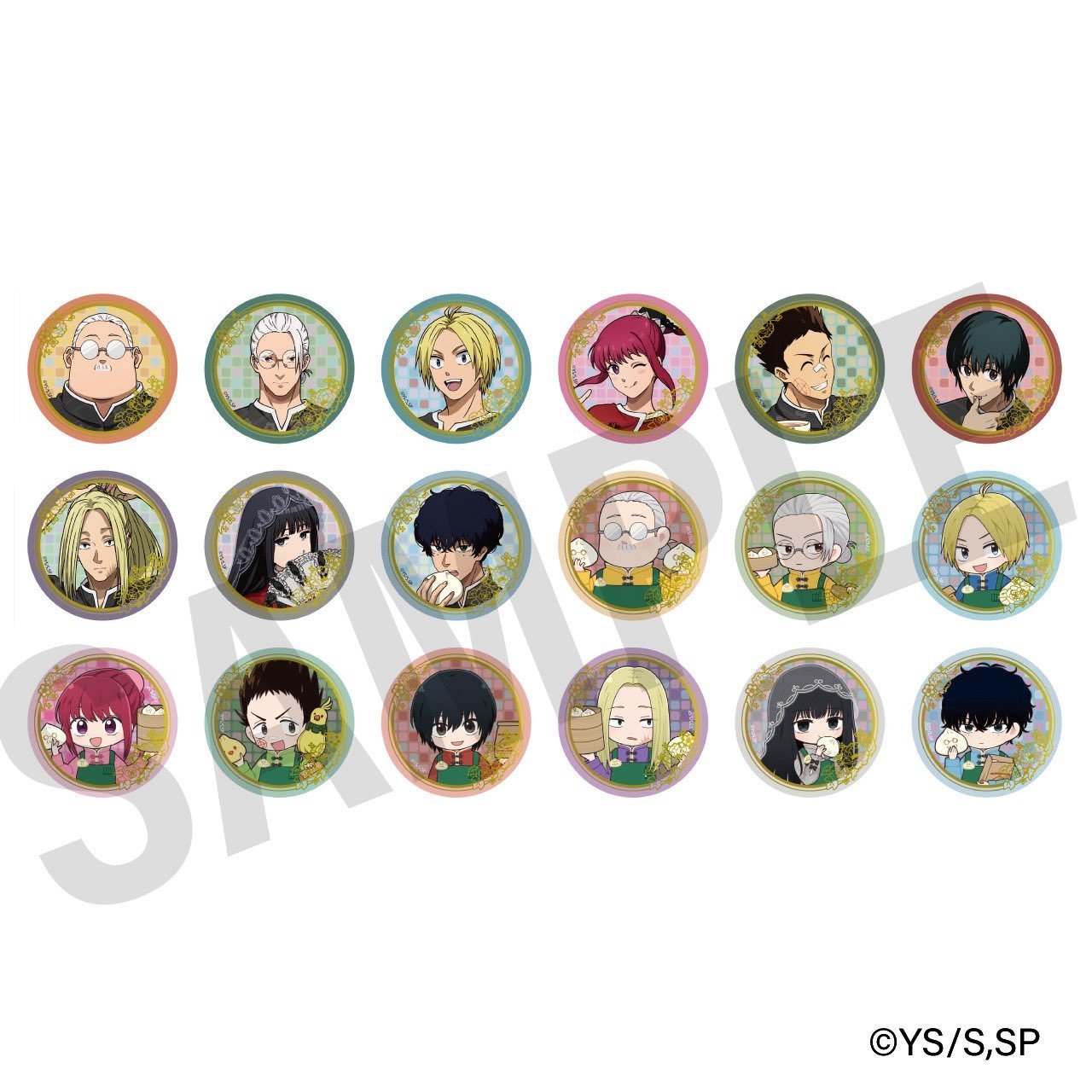 オトメイト 秋風商店 マツリカの炯 缶バッジ フェイ 8点 オトメイト