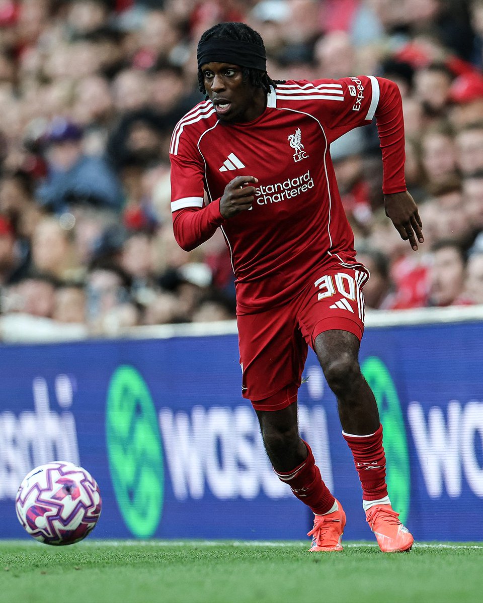 Liverpool FC's Jeremie Frimpong recorded the fastest top speed