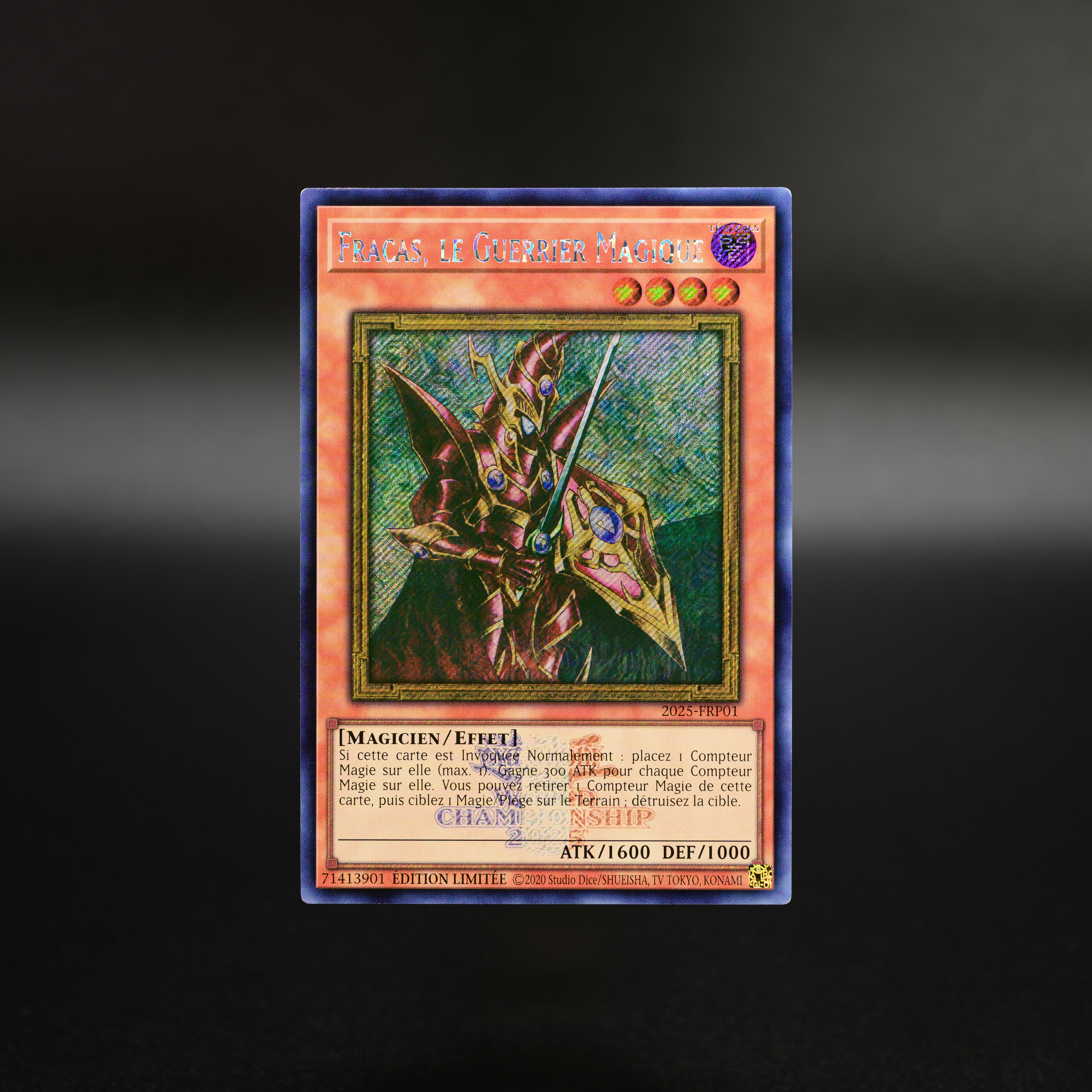 wcs2025 封印されしエクゾディア&魔導戦士ブレイカー未開封 黒封筒付き