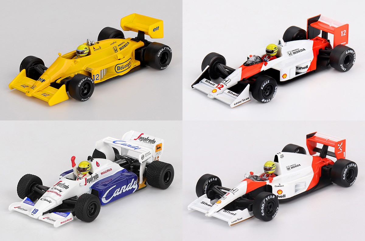 D）セニーニャ アイルトンセナ フィギュア 高さ約40㎝ レーシング