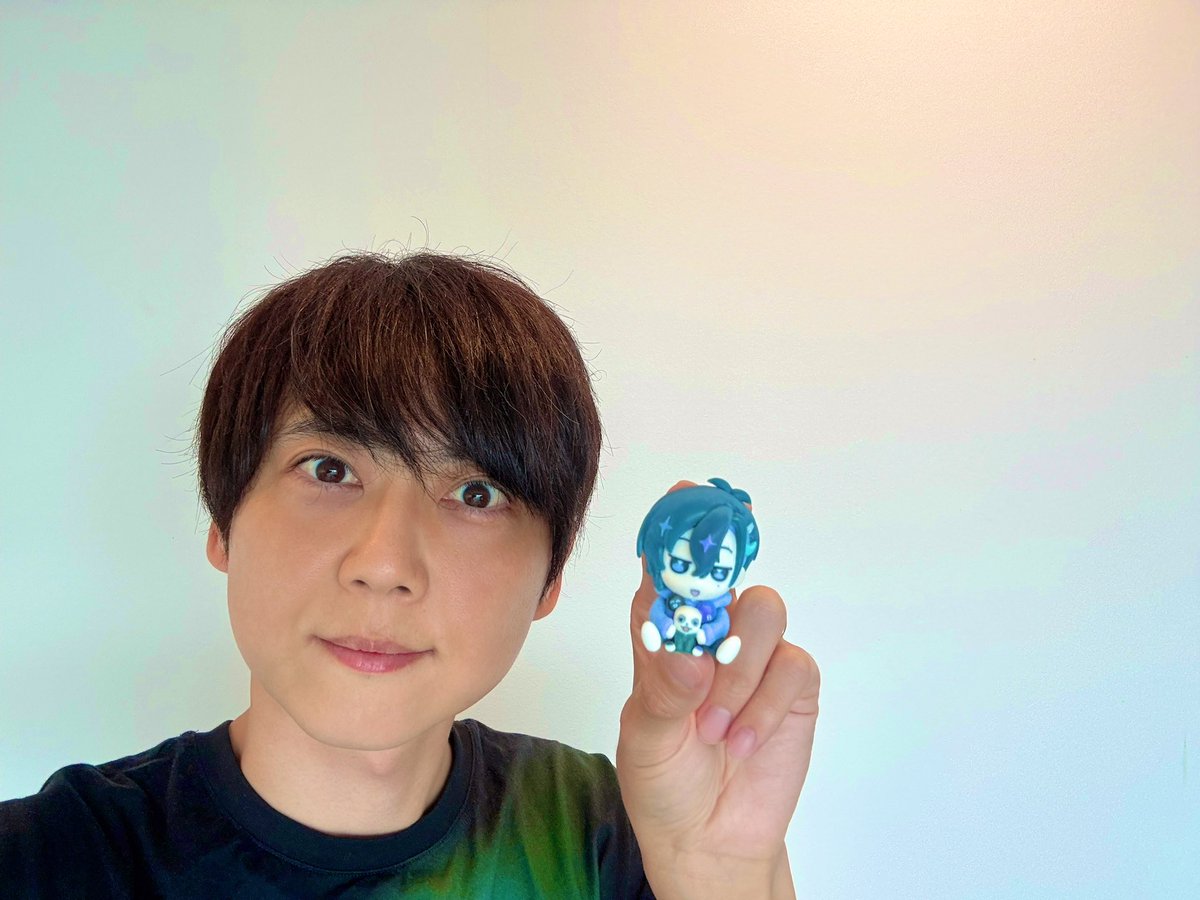 そよぎフィギュアの試作品が届きました🧸 ちんまりしてて、ぎゃわいい