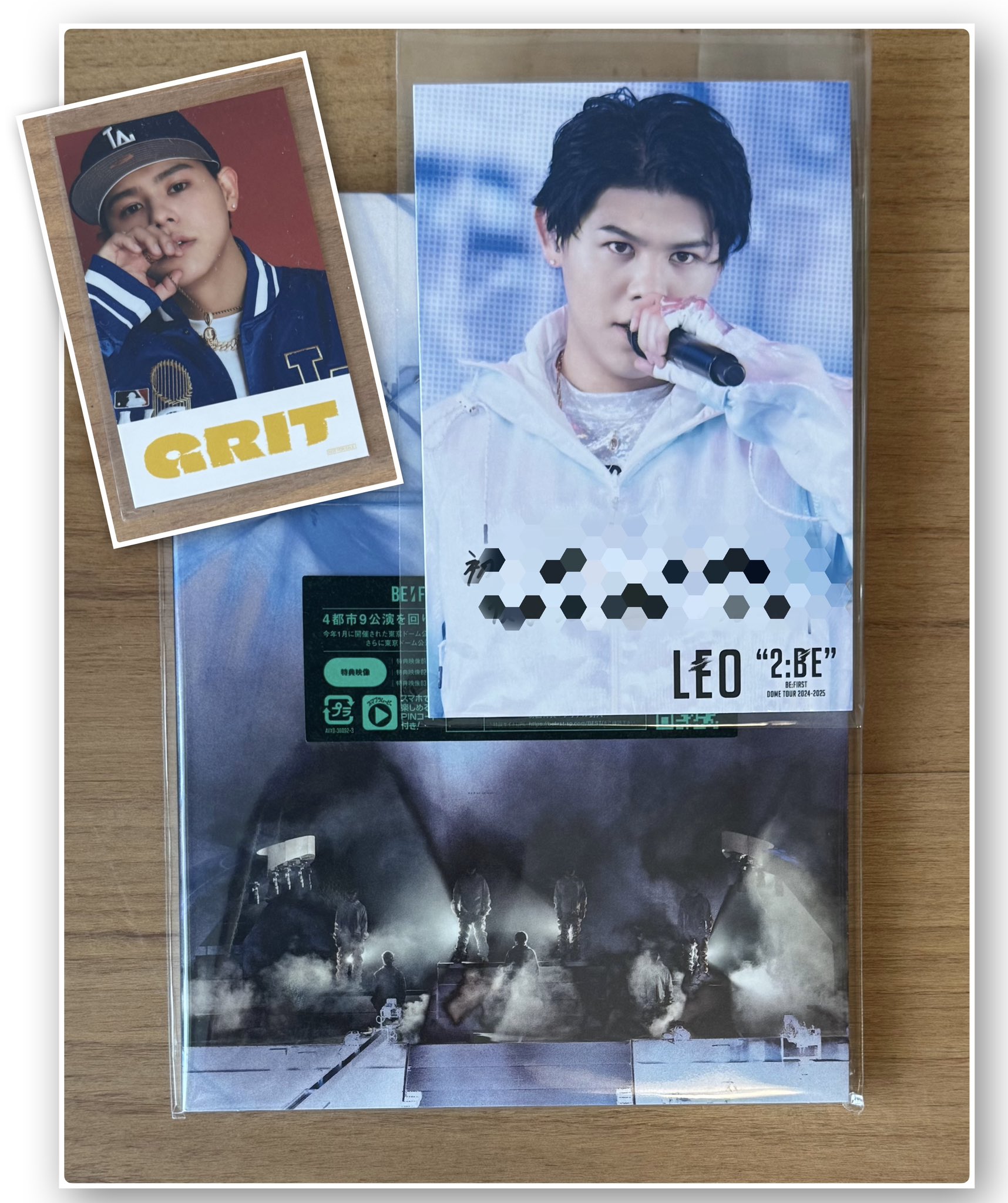 2BE 特典 メッセージ入りフォトカード JUNON BE FIRST ジュノン