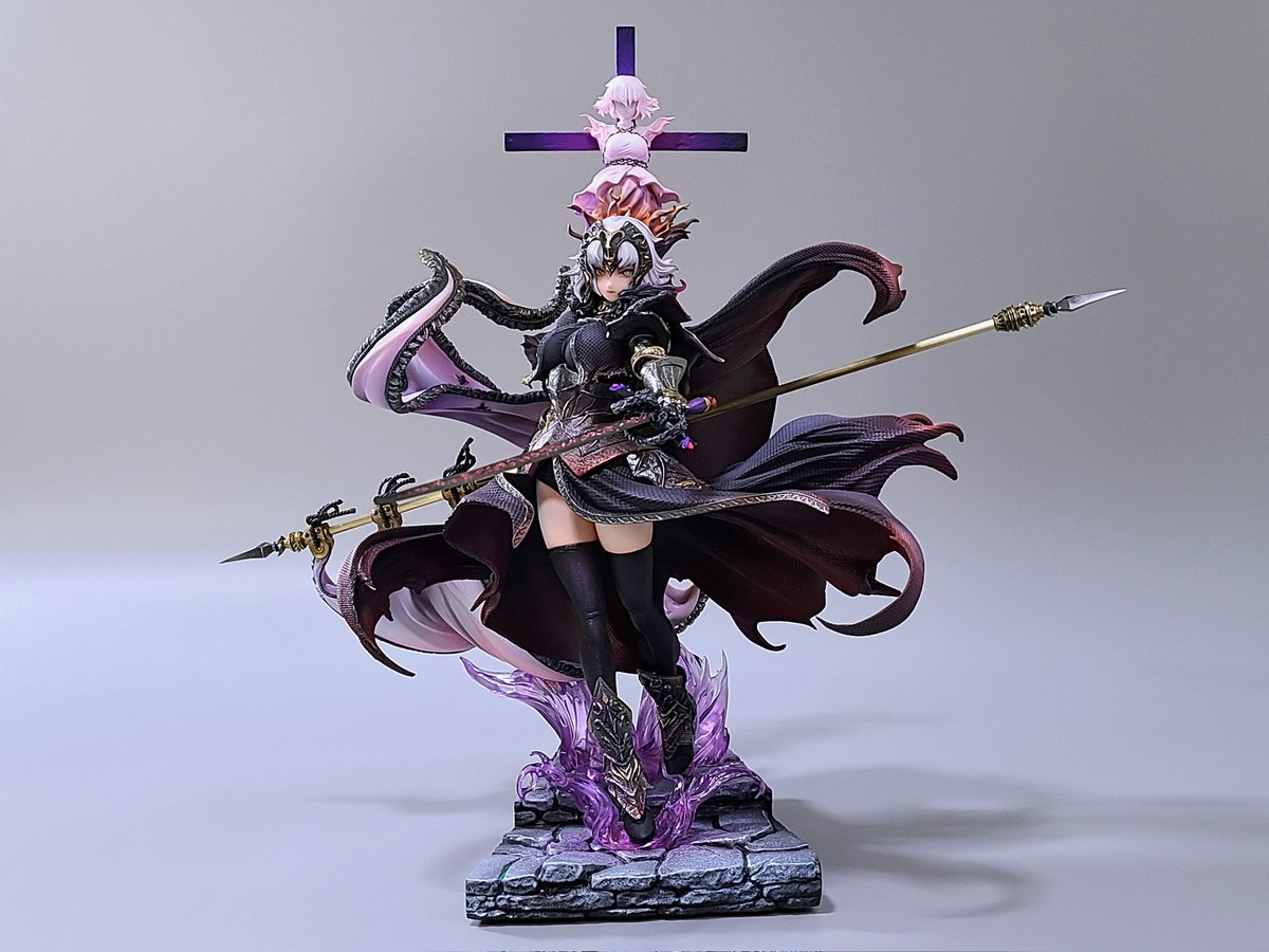 Fate/Grand Order』 ジャンヌ・ダルク(オルタ) 未塗装組み立て式