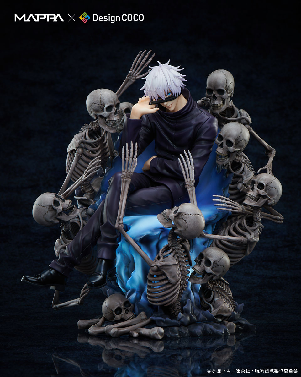 MAPPA × #デザインココ ＼ 獄門疆内の五条悟がスケールフィギュア化