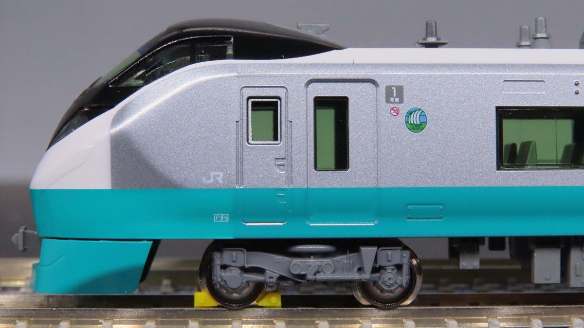 サンプル到着！】 E657系＜E653系リバイバルカラー(緑)＞のサンプルを