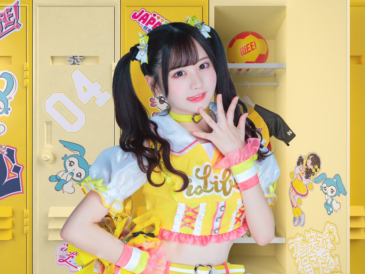 新アー写公開】 ♥福丸うさ ♡担当カラー 黄色 ♥うさと笑えば福きたる