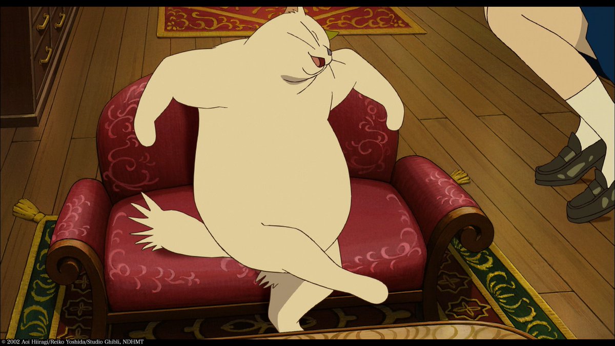 耳をすませば でぶねこ】耳をすませば ムーン デブ猫 ジブリのせかい[