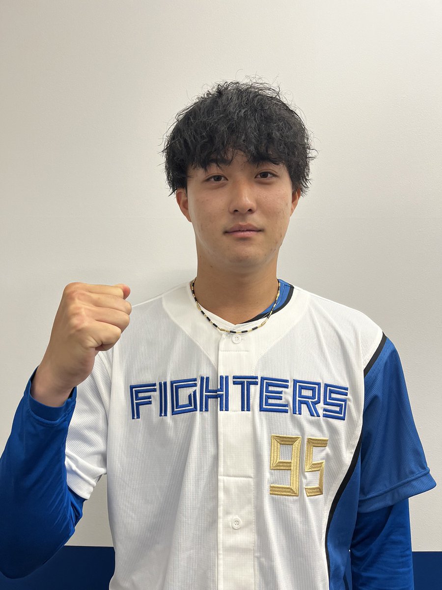本日、支配下選手契約を締結した #柳川大晟 投手🔥 背番号は95です