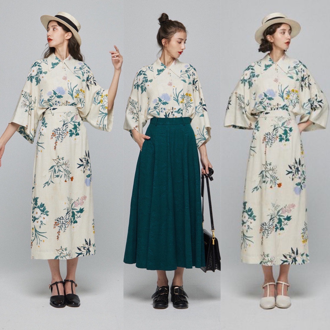 6月1日(土)お昼12時より再販開始🐠 モデル身長158cm 4.《金魚すくい一