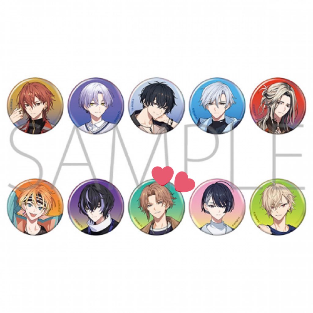 18trip エイトリ オーロラ缶バッジ 百目鬼潜 18trip エイトリ オーロラ