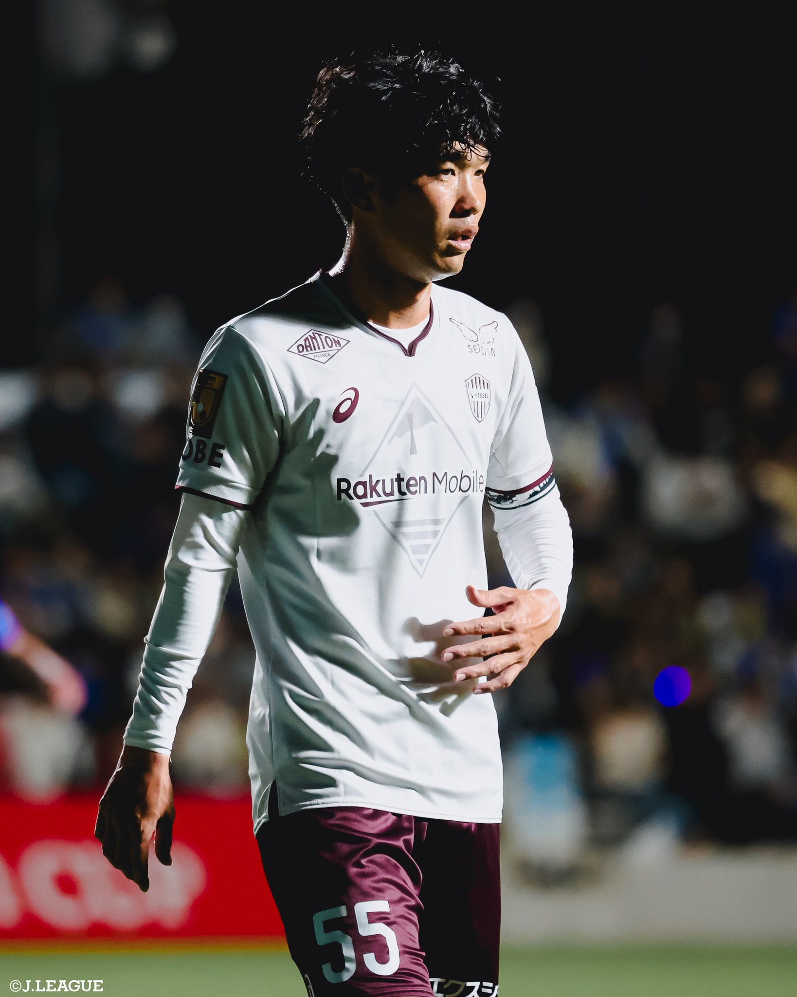 ヴィッセル神戸 クリムゾンFC 10周年記念ユニフォーム 岩波拓也 直筆