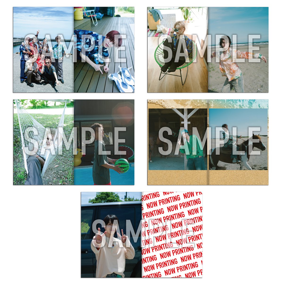 MAZZEL_SeasideStory ] MAZZEL『Seaside Story – オリジナルフォトZINE