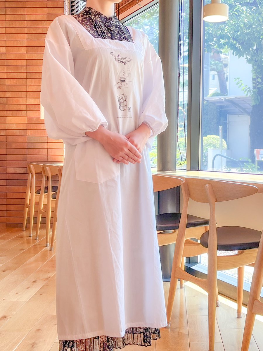 一時欠品していたエプロンおばさんの割烹着が再入荷いたしました