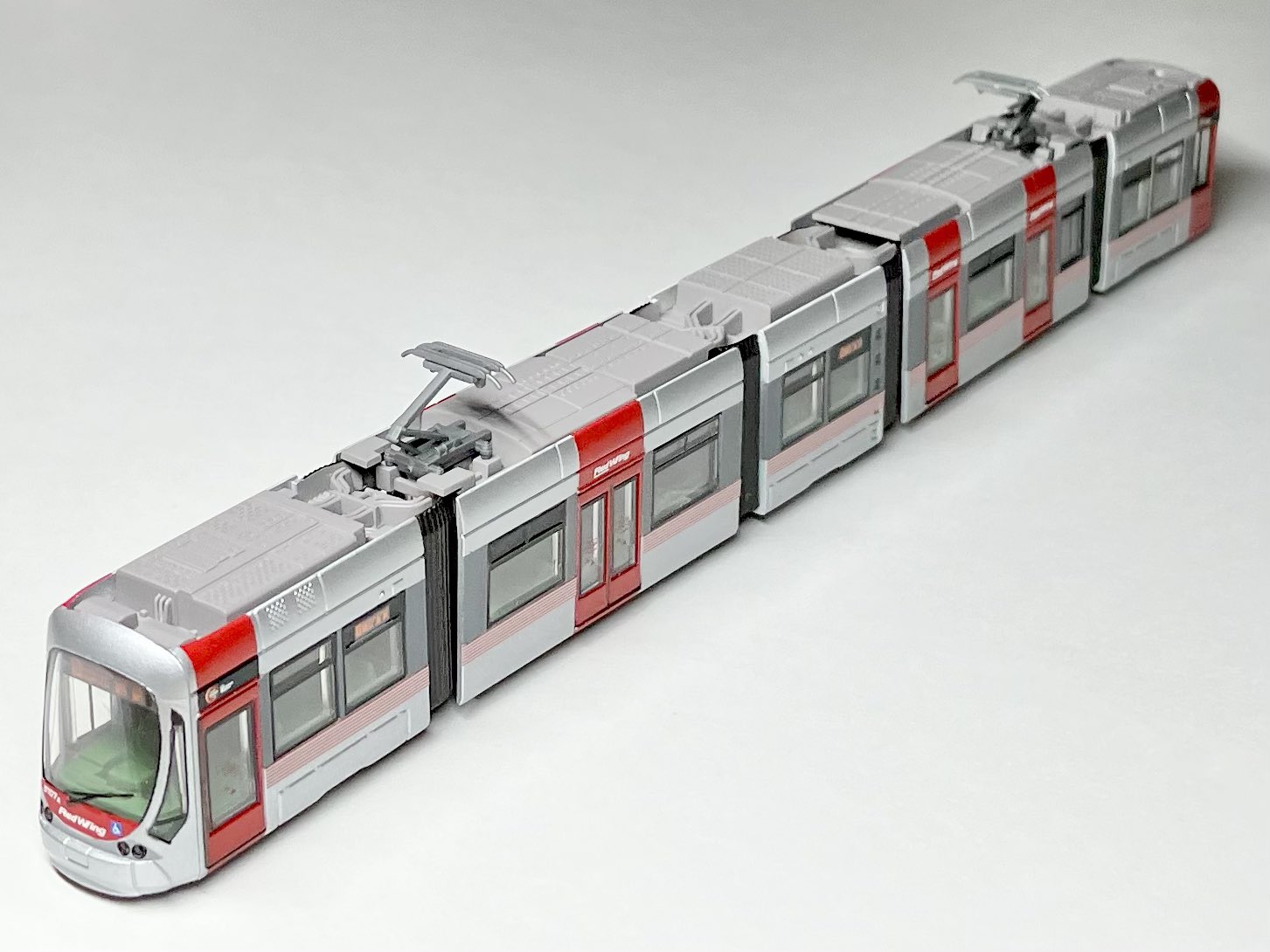 広島電鉄5100系レッドウイングラッピング バラシTOMIX97957 広島電鉄