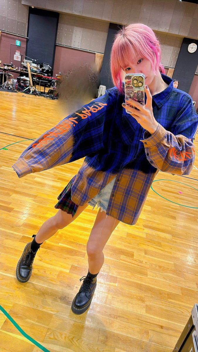 SWEET&SOURカラーのチェックシャツが可愛すぎて、こりゃヘビロテ