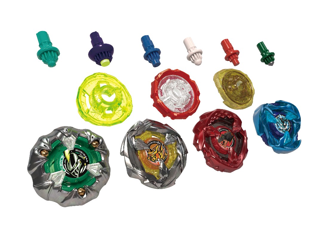 ベイブレード 最新情報／ □UX-10 カスタマイズセットU 72通りの