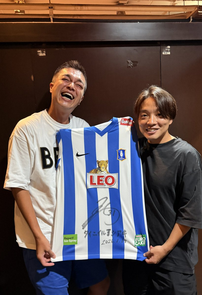 アルビレックス新潟 高木善朗 直筆サイン入り クッション