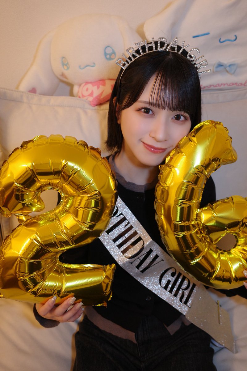 まいかちおめでとう〜🤍 今年もささまいと笑って過ごせますように