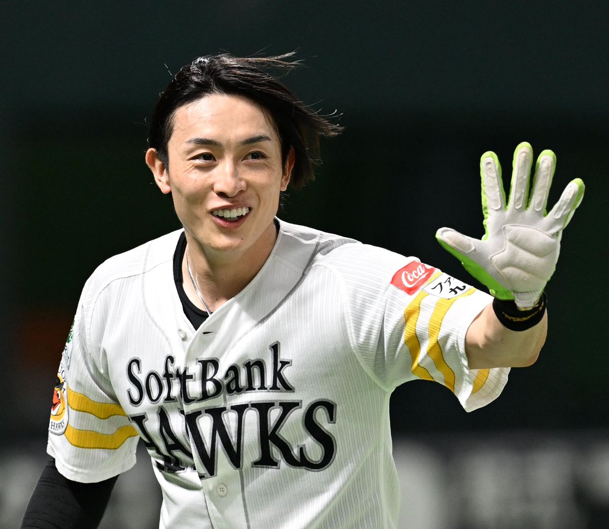 皆さんにお待たせしました」 越年交渉の侍戦士 ソフトバンク周東佑京