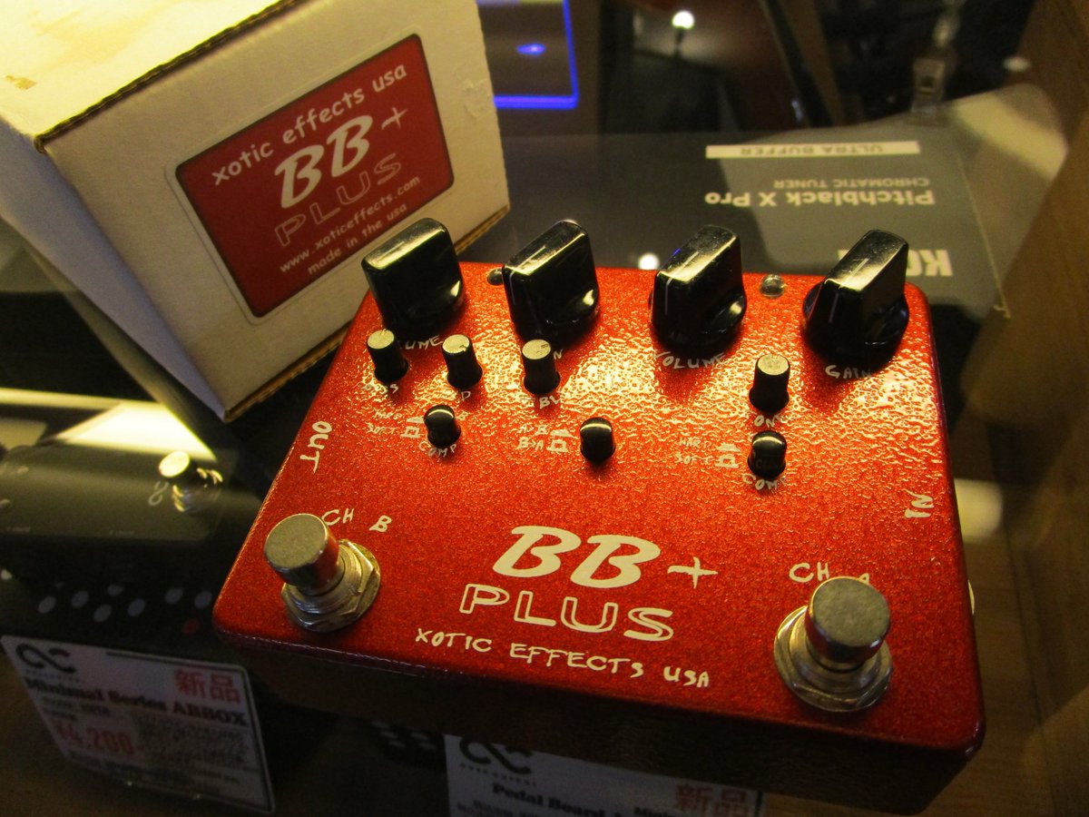 ヨ*リ様 【生産終了品】XOTIC BB PLUS 完動品 最終価格です「XOTIC BB