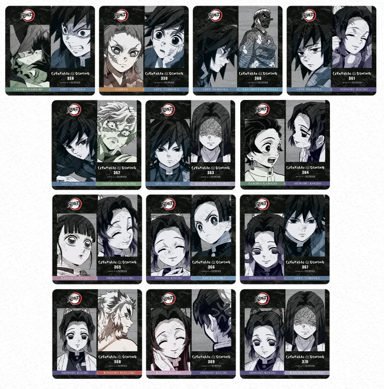 鬼滅の刃 胡蝶しのぶ ダイニング dining 柱稽古 コースター 284 情報