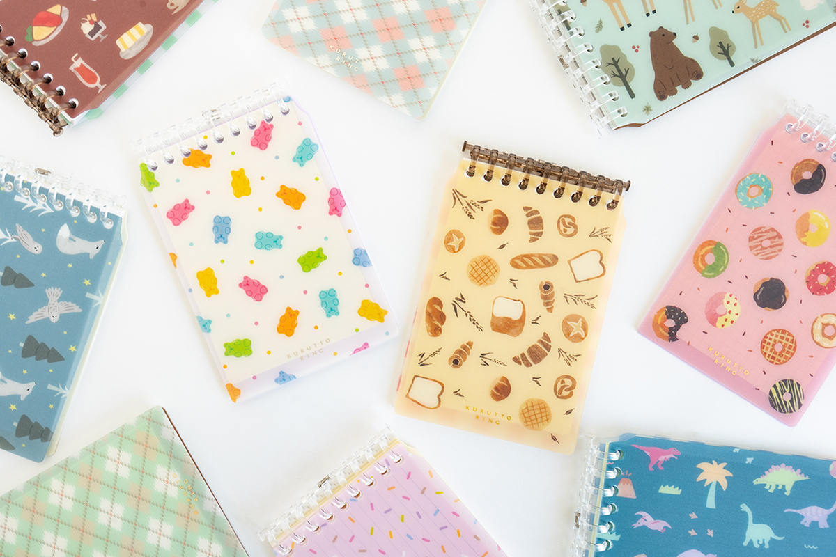 マルマン #文具女子博2024／ 表紙とリングが選べるバインダー 『くるっ