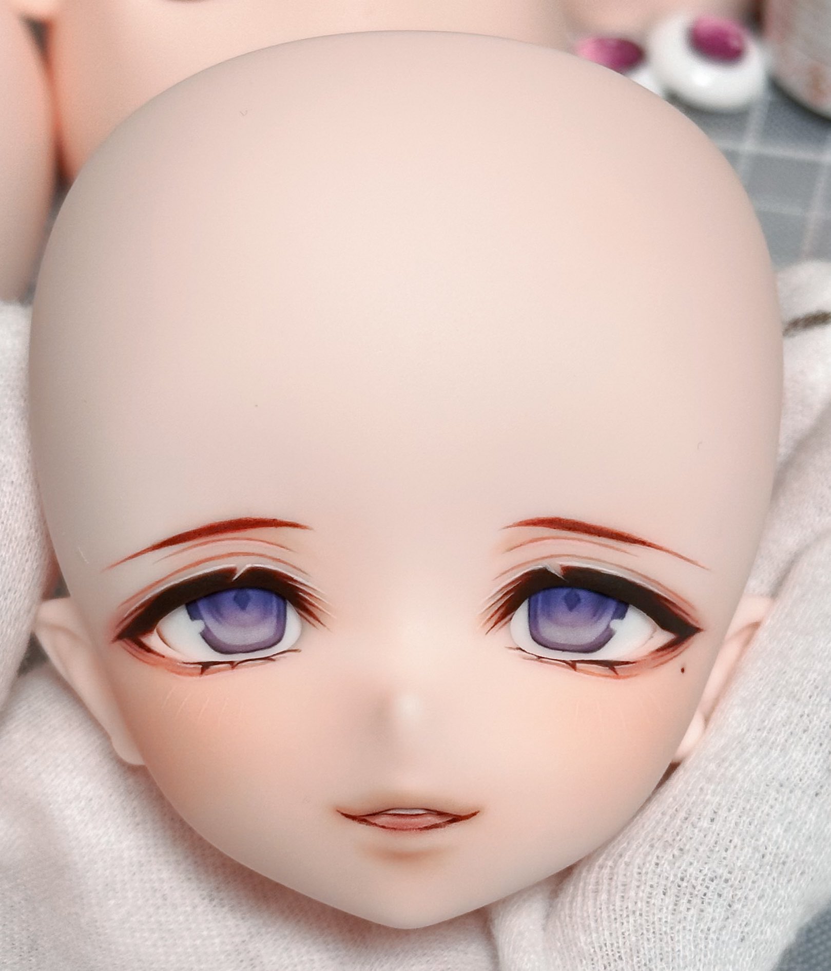 imomodoll カスタムヘッド クリーム肌 corvus 1/4 KOMODOLL カスタム