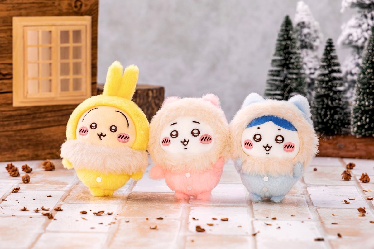 12月6日 新商品／ 『フッサフッサなパジャママスコット』 （ちいかわ