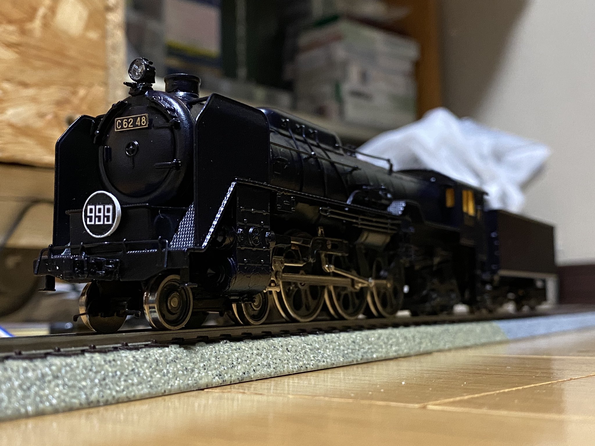 即金即決不可 フジミ C62 蒸気機関車 プラモデル 即金即決不可 フジミ