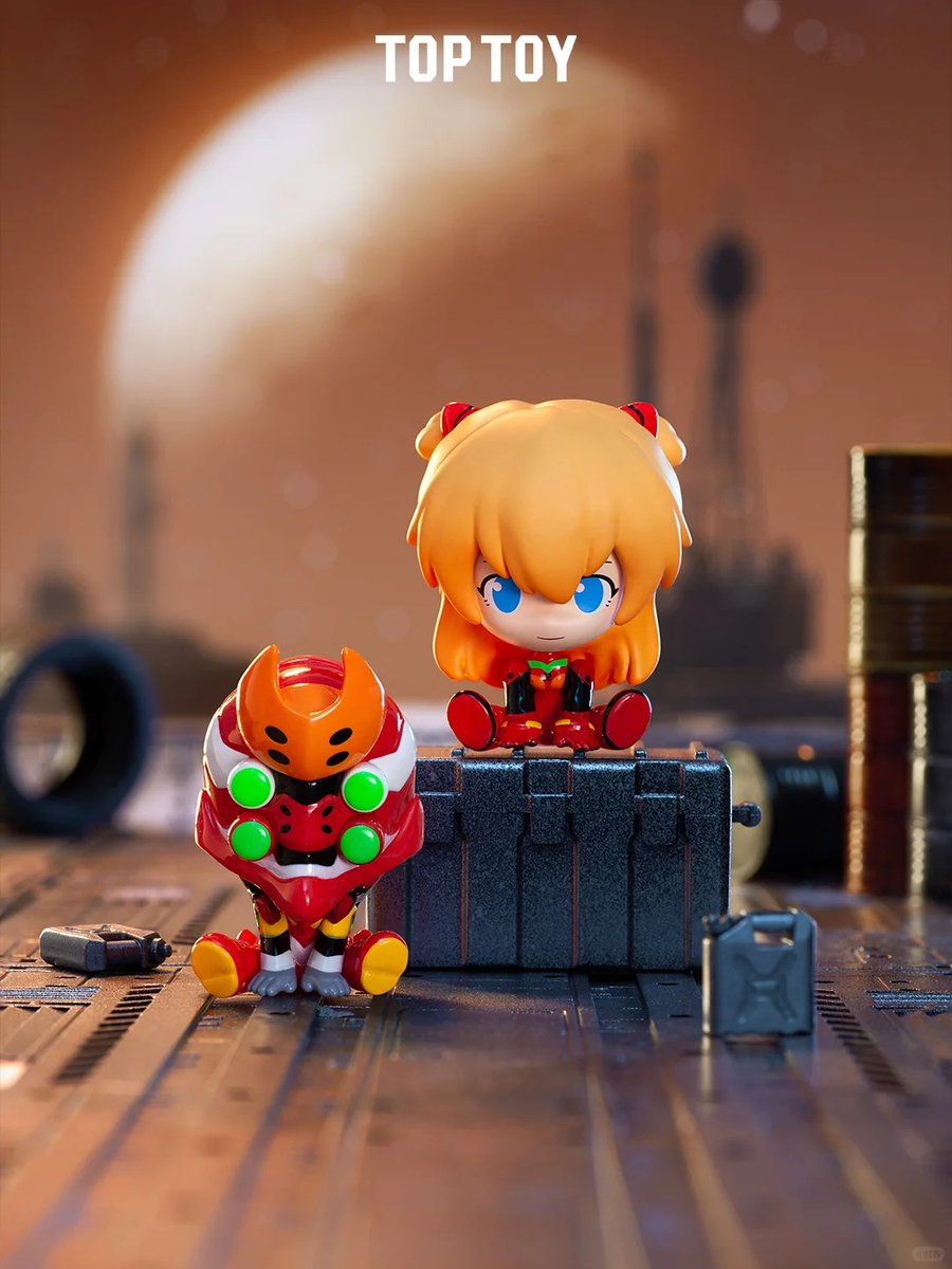新世紀エヴァンゲリオン EVA フィギュアブラインドボックス top toy