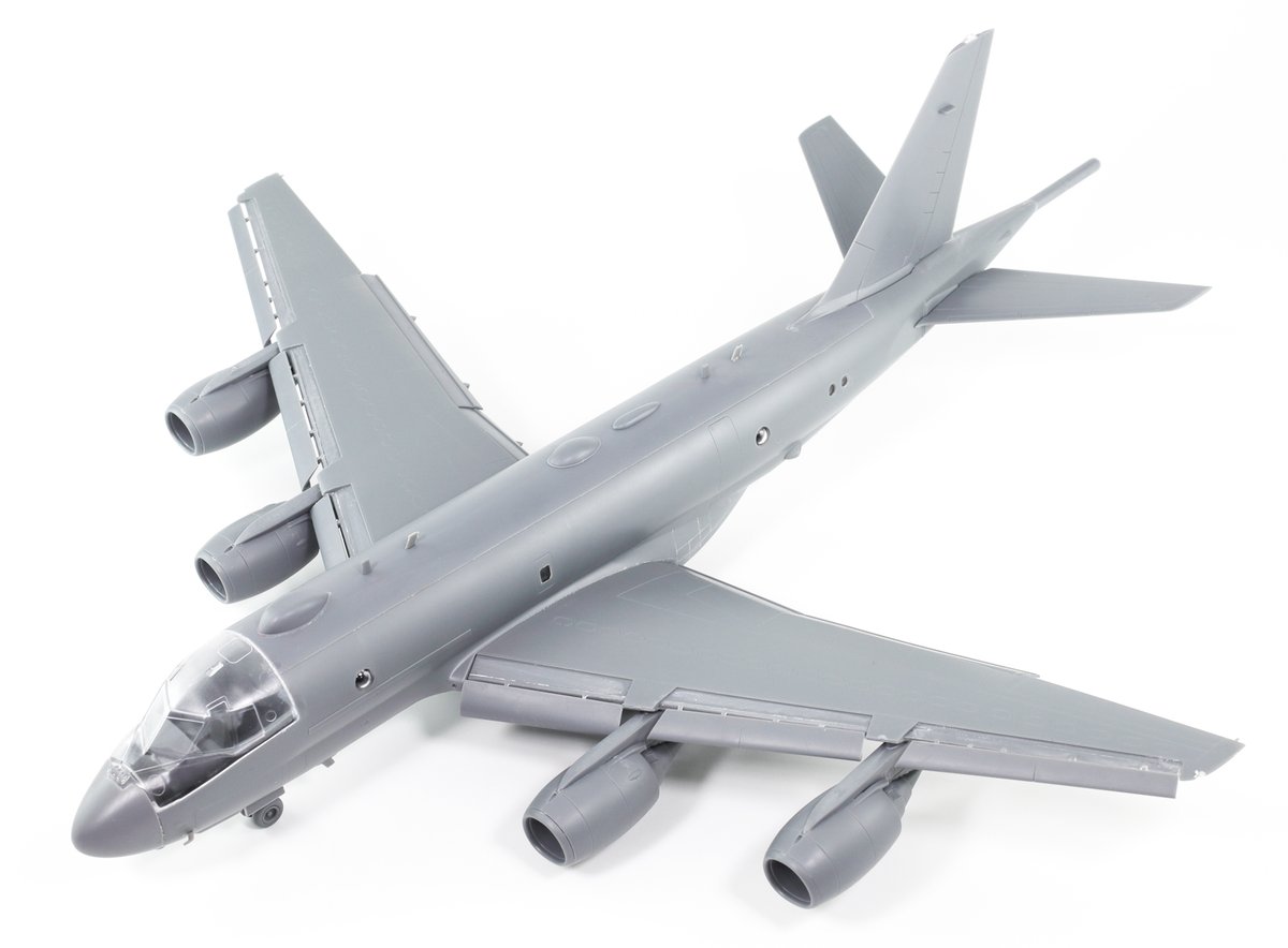 開発中の新製品「1/144 海上自衛隊 P-1哨戒機」の1回目テストショット