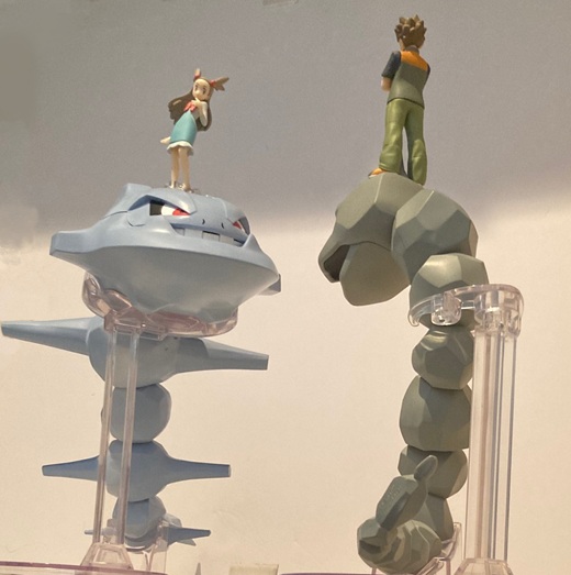 ポケモンスケールワールドのミカン＆ハガネールが届いたので、先に届い